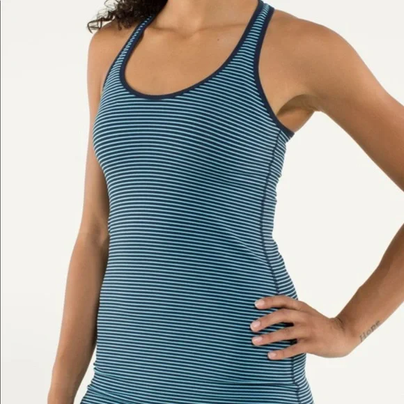 Lululemon Cool Racerback Tank-Size 6 - Picture 4 of 8